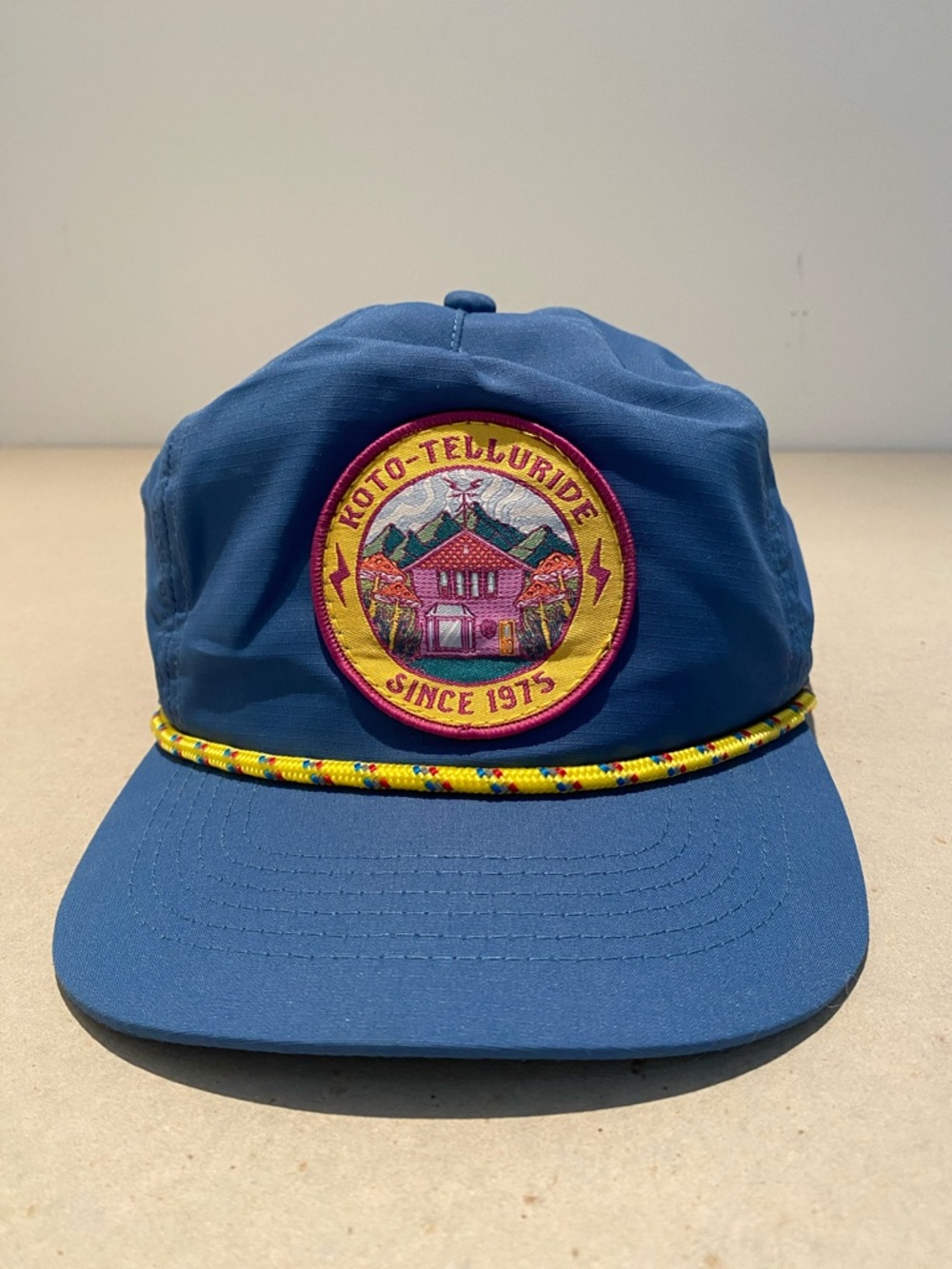 Koto-Telluride Blue Patch Rope Cap